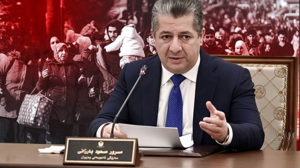 مەسرور بارزانی: پەلاماردانی گەڕەکە کوردنشینەکانی حەلەب بە قووڵی نیگەرانی کردووین